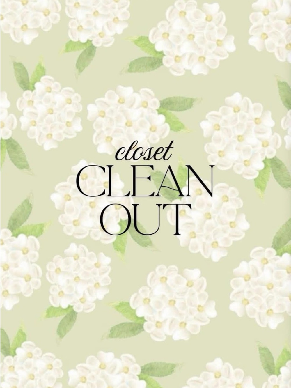 Closet Clean Out - MAKE AN OFFER